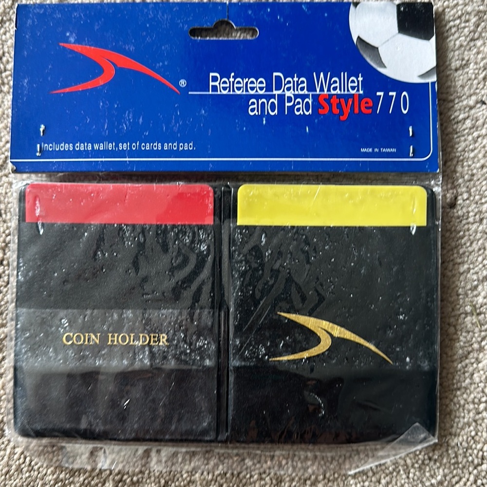 Referee Data Wallet Set by Score - Picture 2 of 2